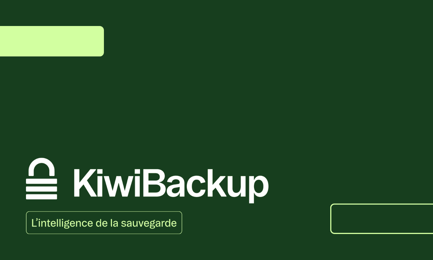 D&eacute;couvrez KiwiBackup en moins de 2 Minutes : L�intelligence de la sauvegarde